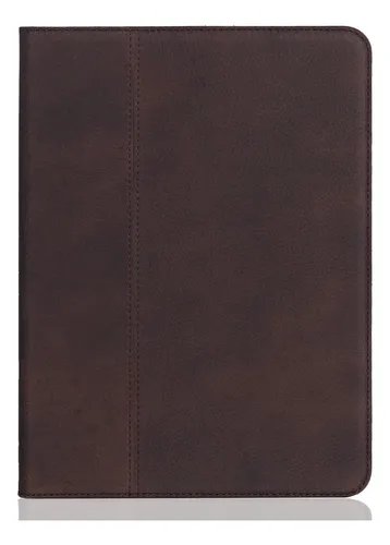 Gexmil - Funda De Piel Auténtica Para iPad Mini 7 (a17 Pro) 2024 / iPad Mini 6 Generation 2021 De 8.3 Pulgadas, Soporte Para Lápices, Funda De Piel Vacuno A Prueba De Golpes, Reposo/encendido