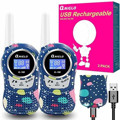 Walkies Takies Walkie Talkies Recargables Para Niños, 22 Ca