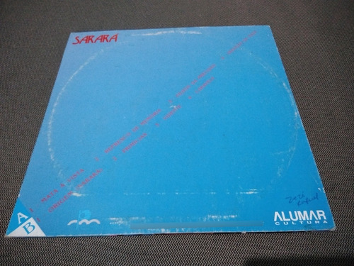 Lp Erasmo Dibel 1993 Sarará - Encarte Raggae São Luís - Ma (Usado)