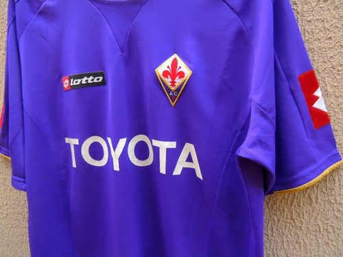 Fiorentina Itália 2011 G, Mesma Camisa Jogo, Original, Lotto