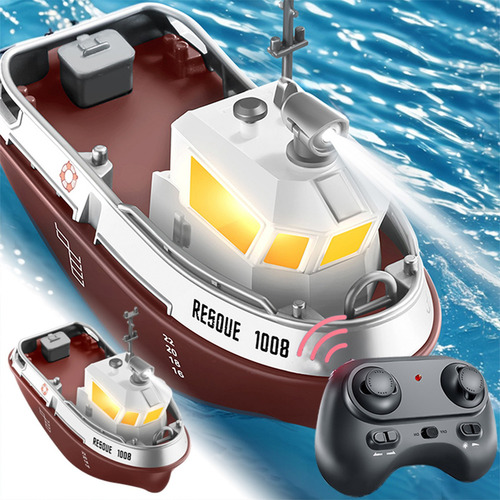 Mini Barcos Rc Para Niños, Barcos De Control Remoto Con Luce