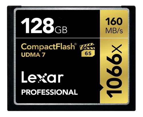 Lexar Professional 1066x 128gb Compactflash 160mb/s 