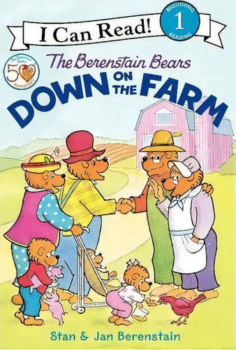 The Berenstain Bears Down On The Farm, De Jan Berenstain. Editorial Harpercollins Publishers Inc, Tapa Blanda En Inglés