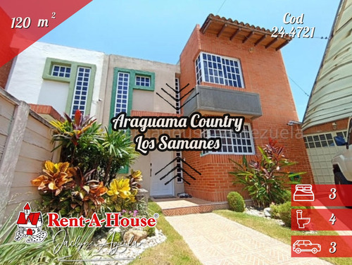 Casa En Venta Araguama Country Los Samanes 24-4721 Jja