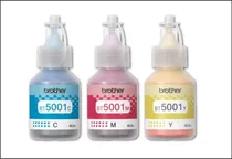 Comprar Botellas Tintas Originales Brother Bt5001  X3 Colores C M Y