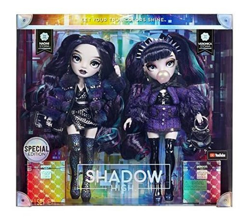 Rainbow High Shadow Edición Especial Gemelos- 2-pack 922xo