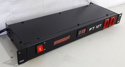 Imagem 2 de 4 de Filtro Linha Digital Tf-10 Th6000 Watts Techaudio