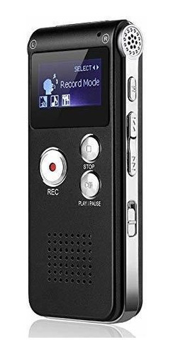 8gb Digital Voice Recorder Portable Usb Recargable Reco...