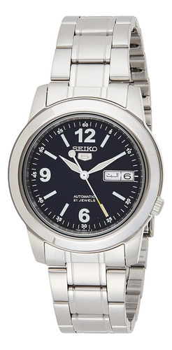 Men's Automatic Blue Dial Stainless Steel Seiko