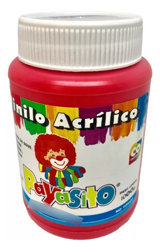 Vinilo Acrilico Payasito 1 Kg Rojo X 1 Unidad