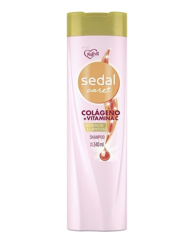 Sedal Shampoo Colageno Y Vit C 340 Ml