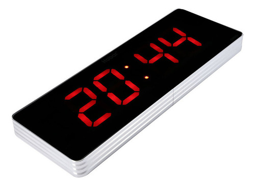 Reloj De Pared Digital Led De Aleación De Aluminio
