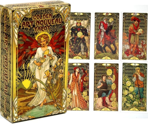 Golden Art Nouveau Tarot + Brinde