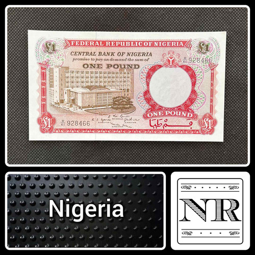 Nigeria - 1 Pound - Año 1967 - P#8 - Africa