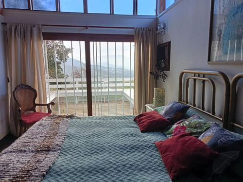 Arriendo Parcela 8.700 M2 Con Hermosa Casa Estilo Rustico D