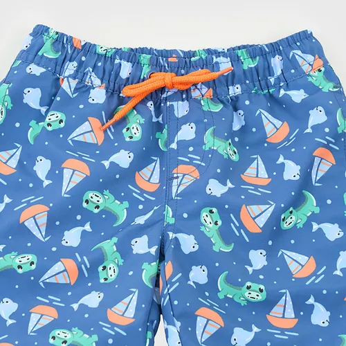 Traje De Baño Bebe Short Navy