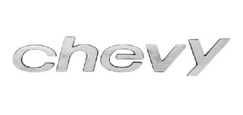 Emblema Texto Letras Chevy