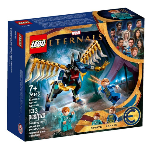 Lego Asalto Aéreo De Los Eternos Cantidad De Piezas 133