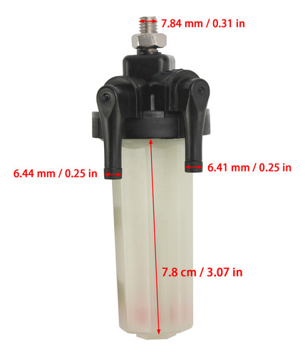 Wh1 Filtro De Combustible Para Yamaha 2 Tiempos 75 Cv 85 Cv