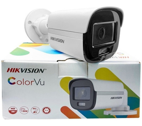 Camara Tubo Hikvision Full Hd 1080 P20m Color Vu Ir A Color