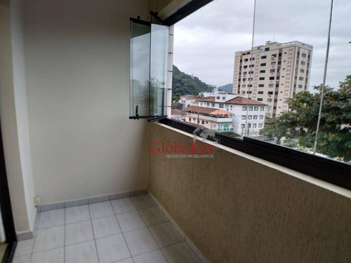 Imagem 7 de 26 de Apartamento Com 2 Dormitórios À Venda, 100 M² Por R$ 460.000,00 - Marapé - Santos/sp - Ap1066