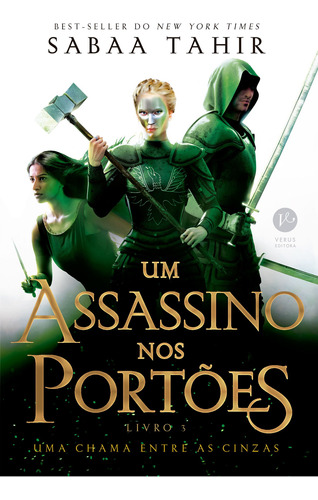 Livro Um Assassino Nos Portões (vol. 3 Uma Chama Entre As C