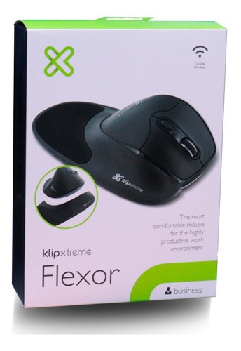 Klip Xtreme Flexor - Mouse Inalámbrico Usb Óptico 1600 Dpi