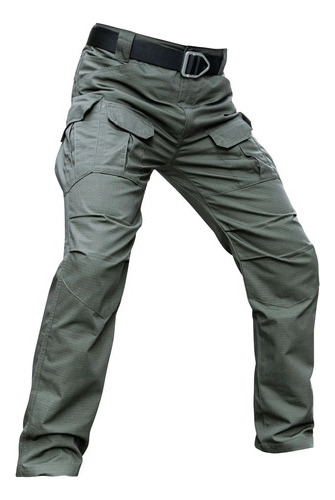 Pantalón Militar Táctico Tipo Cargo Pockets Army Aining Para