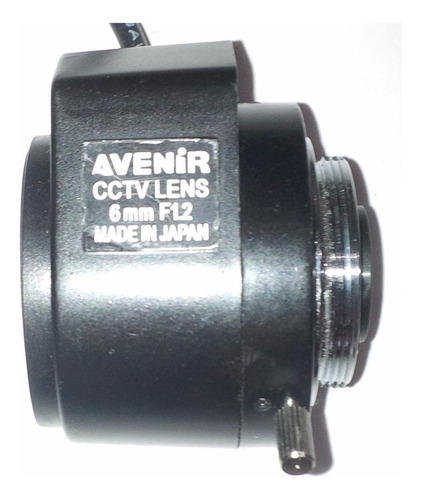 Lente Camara Seguridad Vigilancia Cctv Varifocal 6mm F 1.2