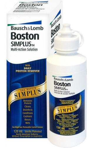 Boston Simplus Solución Multipropósito Lente Contacto Rígida