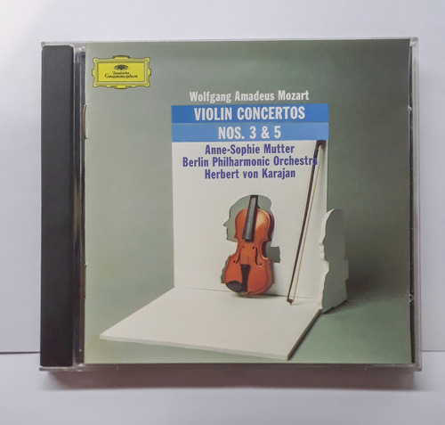 Mozart - Violin Concertos 3&5 - Sophie Mutter - Karajan