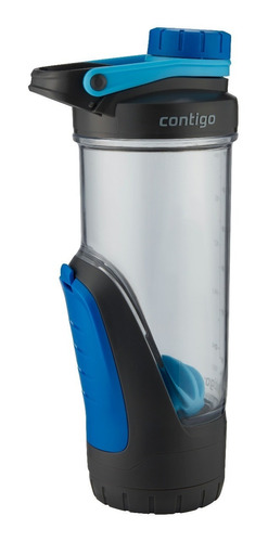 Botella Shaker Contigo ® C/bolsillo 709ml Caramañola Fitness