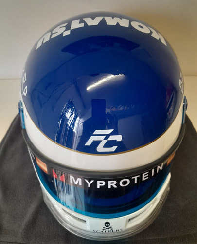 Casco F1 Franco Colapinto 2024 - Homenaje Carlos Reutemann