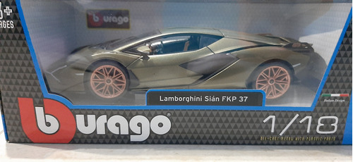 Lamborghini Sian Fkp 37 Bburago 1/18