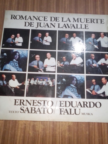 Vinilo Sabato Falu Romance De La Muerte De Juan Lavall