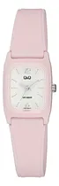 Comprar Reloj Q&q Pvc Color Rosa Esfera Blanca V33a007vy Febo Correa Rosa Claro Bisel Rosa Claro Fondo Blanco