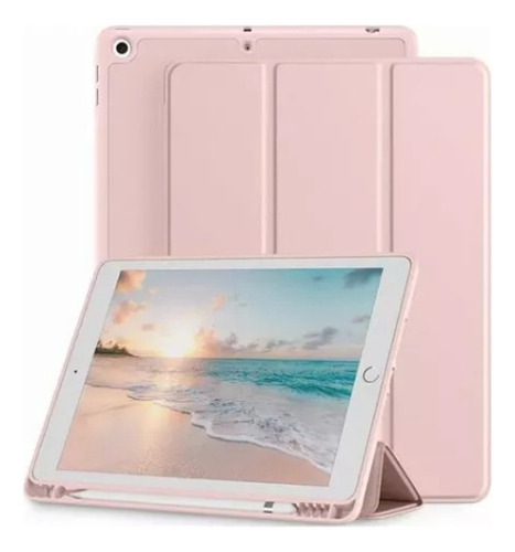 Funda Para iPad 9ª 8ª 7ª Generación iPad 10.2 Protector Rose