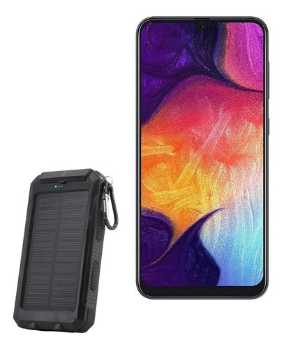 Bateria Para Samsung Galaxy A50 Solar Rejuva Powerpack 6000