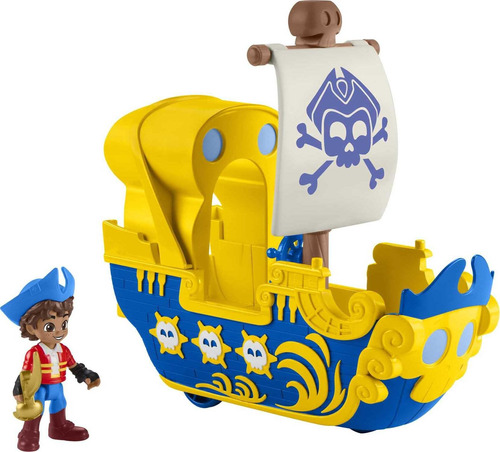 Figura Santiago Of The Seas Nickelodeon Fisher-price Y Del 3