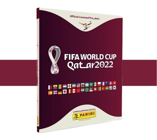 Álbum Copa Do Mundo Fifa Qatar 2022 Capa Dura - Panini