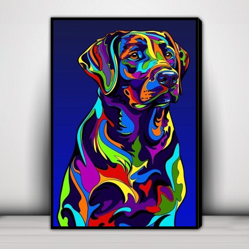 Cuadro Decorativo Perro Labrador G790