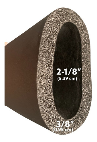 Imagen 3 de 10 de Armaflex Aislante Termico Para Tuberia 2 1/8 X 3/8 5 Piezas