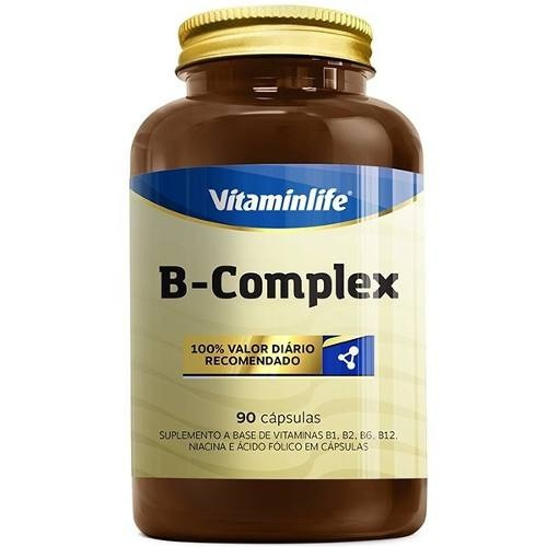 B-complex 90 Cápsulas - Vitamin Life