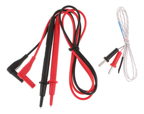 Imagen 6 de 6 de Medidor De Pinza Digital Cables De Prueba Con Estuche