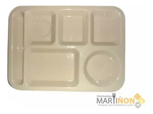 Charola Rectangular Marni Plástico 35x25 Cm 100 Pzas