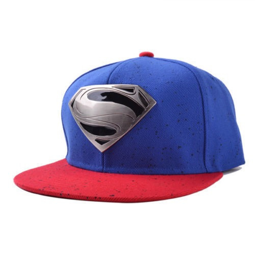 Gorra Azulroja Fashion Ajustable Superhéro Superman Hip-hop 