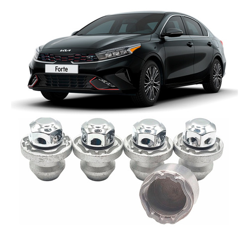 Galaxylock - Birlos  Kia Forte Sedan Ex Envio Gratis