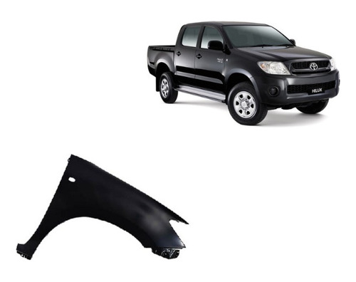 Tapabarro Derecho Toyota Hilux 2005-2011