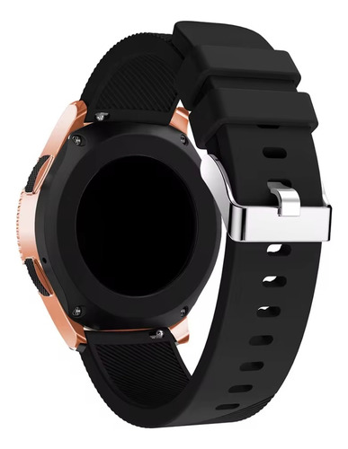 Correa / Extensible Garmin Vivoactive 3, F245, F645, Venu Ancho 20 Color Negro