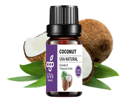 Uva Natural Aceite Esencial De Coco  10ml Aromaterapia